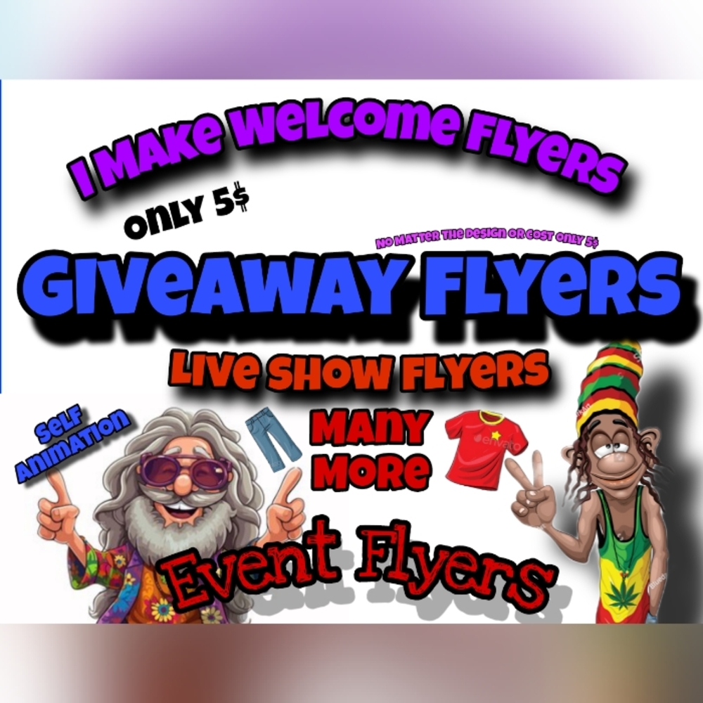 5$ Flyer Creations